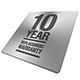10-year warranty icon